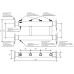 Модульный коллектор MKSS-600-2x50 (до 600 кВт, 2 магистр. подкл. Фл.Ду80, 2 контура G 2″ вверх или вниз)